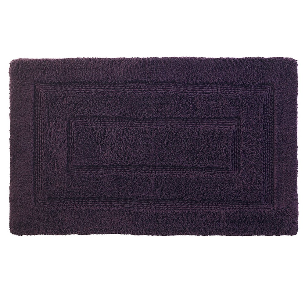 24inx40in Signature Bath Rug Purple - Cassadecor