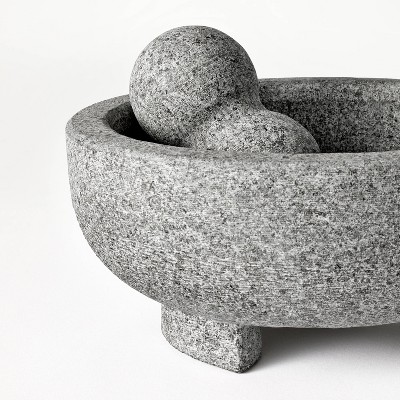8 Granite Molcajete & Pestle - Figmint™