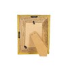 Antique Embossed Picture Frame White Wash Metal, MDF, Mango Wood & Glass by Foreside Home & Garden - 4 of 4