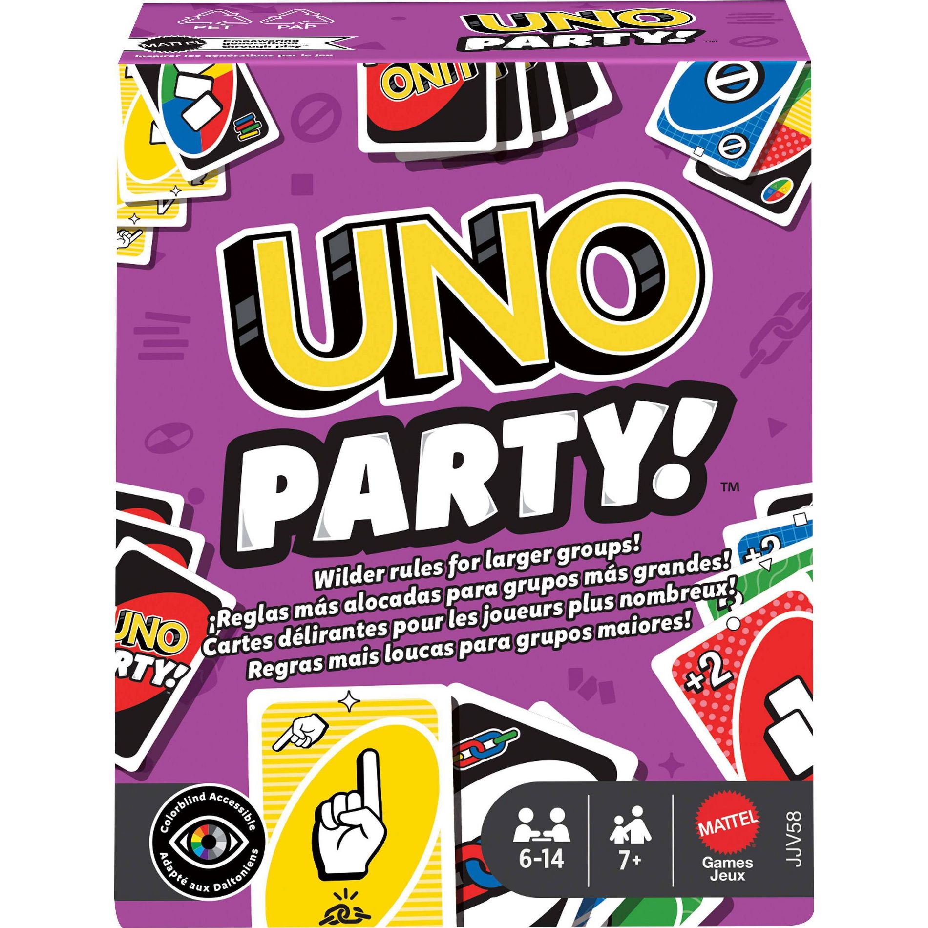 UNO Party Card Refresh Game
