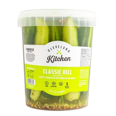 Cleveland Kitchen Classic Dill Pickle Spears - 32oz