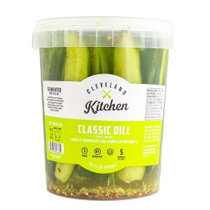Cleveland Kitchen Classic Dill Pickle Spears - 32oz - 1 of 4