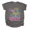 Simply Sage Market Queen of Hearts Garment Dyed Tee - 2 of 4