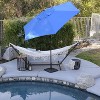 Astella 9' x 9' Steel Market Polyester Patio Umbrella: Crank Lift, Push-Button Tilt, Water-Resistant - 4 of 4
