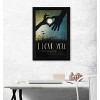 I Love You Underneath the Moon By Marla Rae, Printed Wall Art, Ready To Hang Framed Poster, Black Frame - 2 of 4