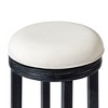 Maven Lane Eva Swivel Backless Fabric Counter Height Bar Stool - 3 of 4