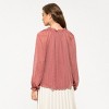 August Sky Women's Multi Color Lurex Woven Top - 2 of 4