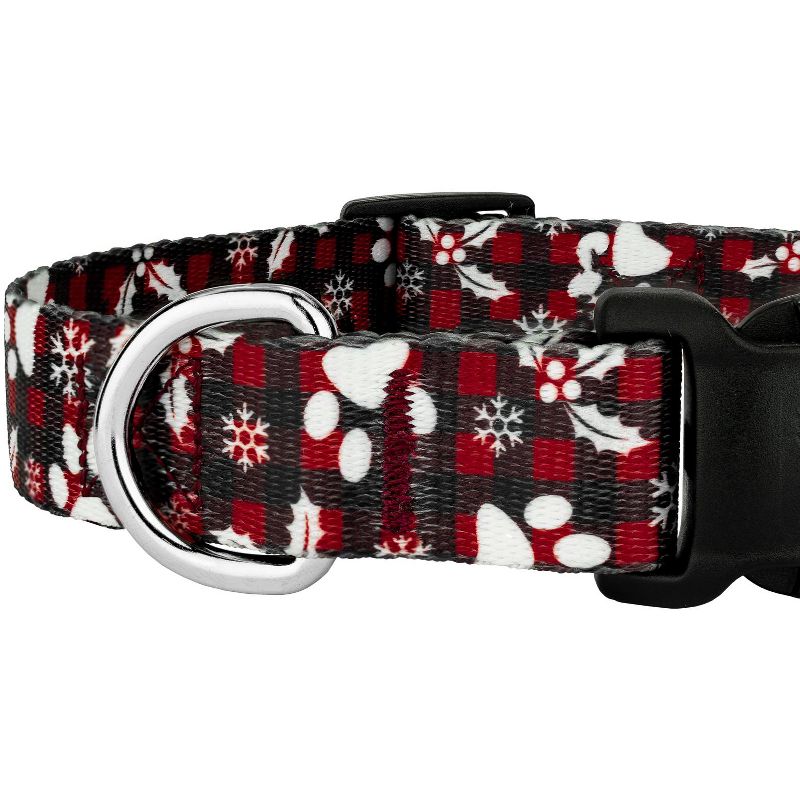 Country Brook Petz Deluxe Christmas Plaid Dog Collar - Made In the U.S.A., 5 of 6