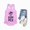 Simply Sage Market Women's Summer Palm Graphic Racerback Tank - 2 of 2