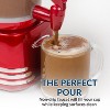 Nostalgia Retro 32-Ounce Hot Chocolate, Milk Frother, Cappuccino, Mocha, Latte Maker and Dispenser - 4 of 4