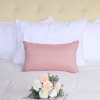 PiccoCasa Farmhouse Decor Sofa Bedroom Woven Striped Throw Pillow Covers - 3 of 4