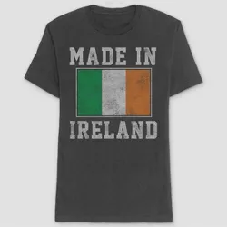 Men's Made in Ireland Short Sleeve Graphic T-Shirt - Heathered Gray