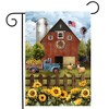 Briarwood Lane Summer Garden Flag 12x18 For Outdoor Sunflower Barn For Summer Garden Flag Flags For Outside - 2 of 4