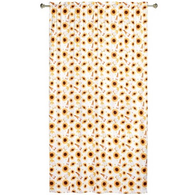 The Lakeside Collection Sunflower Gnomes Window Panels