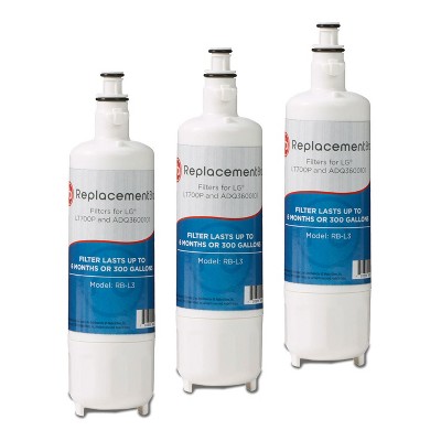 LG LT700P Comparable Refrigerator Water Filter (3pk)