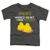 Easter Jeepers Where'd You Get Those Peepers Kids T Shirt for Toddlers, Charcoal - 2 of 4