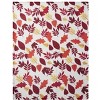 Kate Aurora Ultra Soft & Plush Fall Autumn Leaves Hypoallergenic Fleece Throw Blanket Cover - - 4 of 4