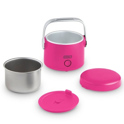 Dash Hot2Go 20oz Heated Lunch Box Pink