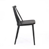 Sapphtopaz Dining Chairs Set of 2 Farmhouse Kitchen Chair with Spindle Backrest Kitchen and Dining Armless Chairs for Dining Room, Living Room - 3 of 4