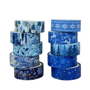 Wrapables Winter Season Washi Set for Arts & Crafts, Scrapbooking, Stationery, Diary - 1 of 4