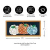 Evergreen Patterned Pumpkins Sassafras Switch Mat - 2 of 4