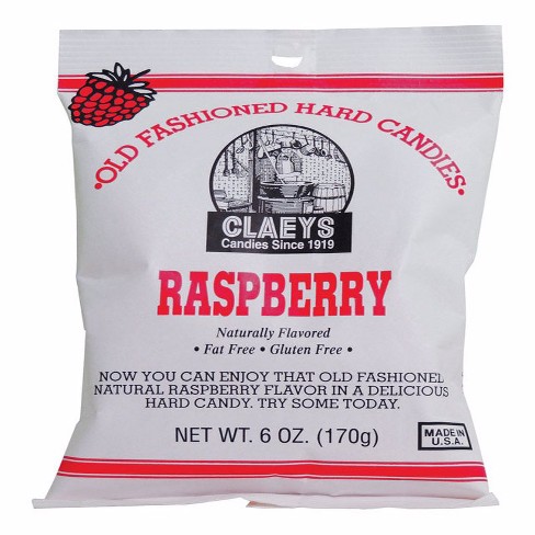 Claeys Old Fashioned Raspberry Hard Candy 6 oz - image 1 of 1