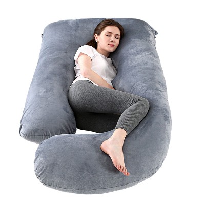 BabyBond Pregnancy Pillows for Sleeping, Full Body Maternity Pillow with Removable Cover