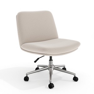Martha Stewart Eloise Upholstered Office Chair - 1 of 4