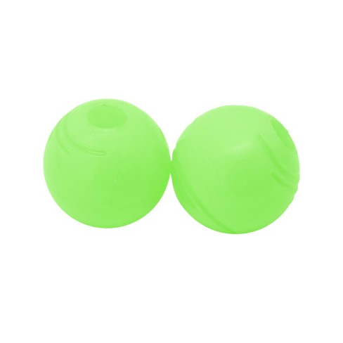 Chew King Glow in the Dark Balls Dog Toy - 2pk - 2.5" - image 1 of 3