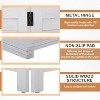 BestMassage 3/4/6 Panel Folding Wood Room Divider 5.75 Ft Tall Privacy Wall Divider, White - 4 of 4