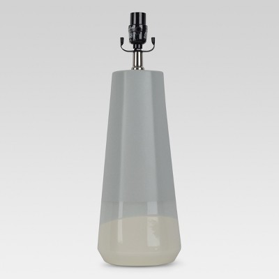 Dipped Ceramic Large Lamp Base Blue/White - Threshold™