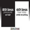 Michel Mercier Pro Wet and Dry Detangler - 428 Bristles Hair Brush for Split Ends - Painlessly Glides Through Tangles - Thick and Curly Hair - 1 pc - 3 of 4