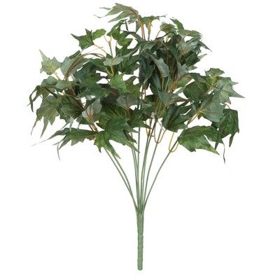 Vickerman 17" Artificial Green Star Ivy Bush.