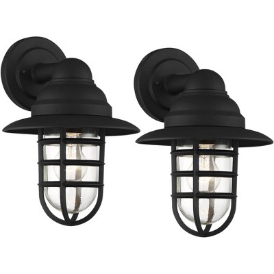 John Timberland Arrington Modern Outdoor Wall Lights Fixtures Set Of 4 ...