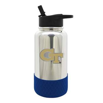 NCAA Georgia Tech Yellow Jackets 32oz Chrome Thirst Hydration Water Bottle