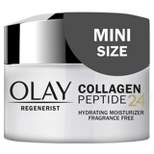 Olay Regenerist Collagen Peptide 24 Face Moisturizer Trial Size - 0.5 oz