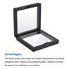 Unique Bargains ABS frames and TPU film 3D Jewelry Box 20 Pcs - 4 of 4