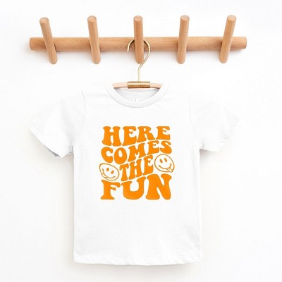 The Juniper Shop Here Comes The Fun Puff Print Youth Short Sleeve Tee