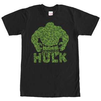 Men's Marvel Hulk Camo Print T-Shirt