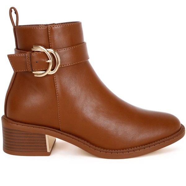 Botas con taco bloque y detalles de arnés Winifred 2