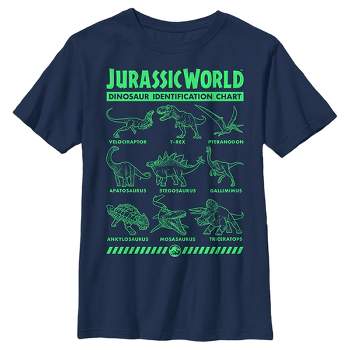 Boy's Husky Jurassic World Fallen Kingdom Dinosaur Identification Card
