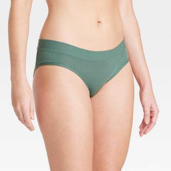 Audrey - Sheer Seamless Mid-Rise Hipster Panty with Transparent Gusset