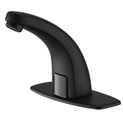 BWE Automatic Sensor Touchless Bathroom Sink Faucet With Deck Plate