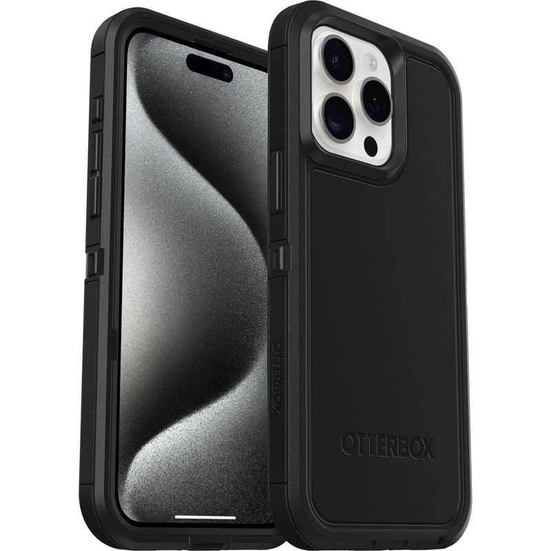 OtterBox Apple iPhone 15 Pro Max Defender Pro XT Series Case with MagSafe - Black, 5 of 7