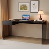 Luck Live 53.14-inch Tempered glass desk - 3 of 4