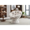 Ridstar Oversized 360 Swivel Barrel Chair & Accent Chairs For Drawing Room, Bedroom - 3 of 4