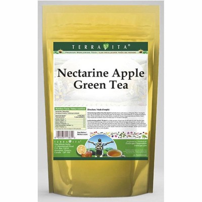 TerraVita Nectarine Apple Green Tea (50 tea bags, ZIN: 537769, 1-Pack)