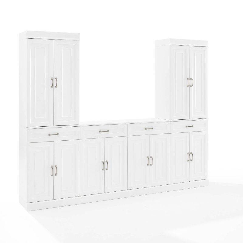 3pc Stanton Sideboard and Pantry Set White - Crosley, 1 of 17