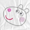 Boys' Short Sleeve Peppa Pig White Out Suzy Sheep Face T-Shirt - 3 of 4