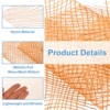 Unique Bargains Sheer Nylon Glitters Wave Mesh Decorative Ribbon Trim 6 Inch 10 Yards - 3 of 4